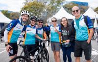 Dawn Hershman at the velocity ride event.